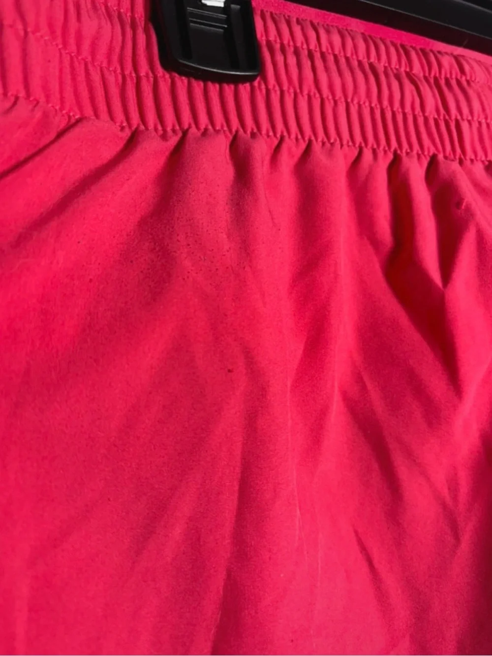 Fabletics pink/Red Women's Athletic Shorts with White Trim